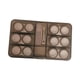 thumbnail image 1 of Estuche portátil de 6 pares con contenedor, caja transparente para herramientas de extracción, pinzas y botella. Gris, 1 of 9