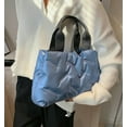 thumbnail image 2 of Kukuzhu Quilted Shoulder Tote Bag for Women Padding Down Cotton Hobo Bag Casual Large Handbag, 2 of 6