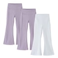 thumbnail image 1 of Niños Pantalones Niñas Flamed Suave Transpirable Nylon Spandex para 3-15 Años Pantalones de Cintura Alta Sesión Fotográfica de Fiesta Informal Colorido, 1 of 9