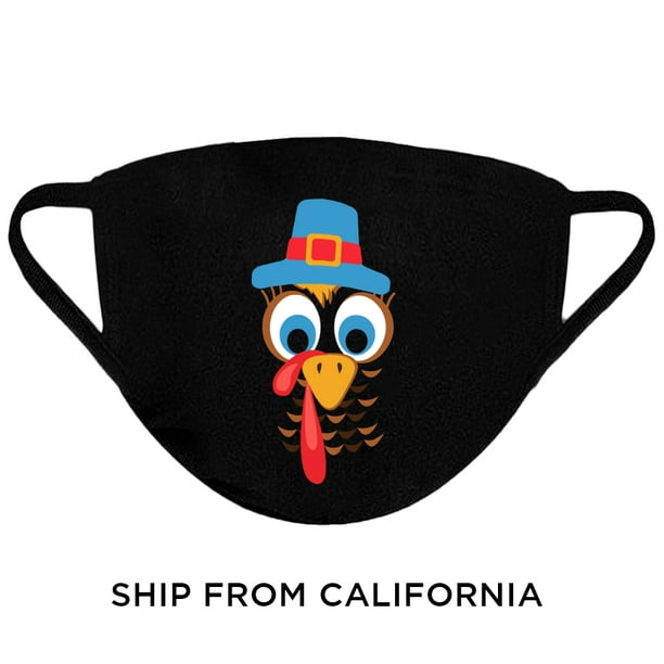 Awkward Styles - Cute Turkey Face Mask Thanksgiving Mask ...