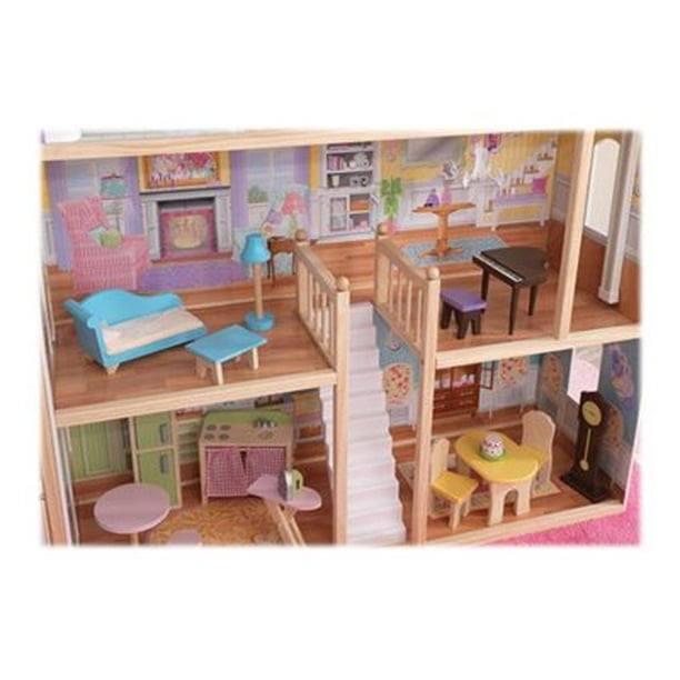 18-Inch Dollhouse Doll Manor  Maison de poupée barbie, Maison de poupée,  Plans de maison de poupée