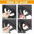 thumbnail image 4 of Car Wheel Tire Valve, 4 Pack Handmade Crown Crystal Rhinestone Car Stem Air Caps Cover, Attractive Dustproof Bling Car Accessories, Universal for Most Vehicles-Crown, Scarlet, 4 of 4