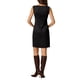 thumbnail image 3 of VESTIDO DE ANTE SINTÉTICO SIN MANGAS CON CUELLO BARCO PARA MUJERES INSPIRE CHIC TALLA S NEGRO, 3 of 6