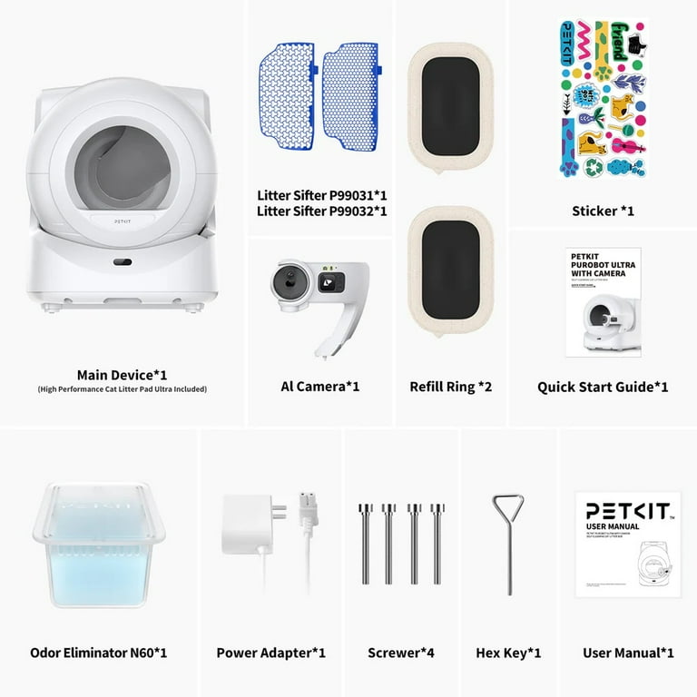PETKIT Purobot Ultra Automatic Waste Packing Self-Cleaning Cat