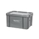 thumbnail image 1 of Caja de almacenamiento apilable para acampar, organizador multiusos para maletero de coche Gris, 1 of 9