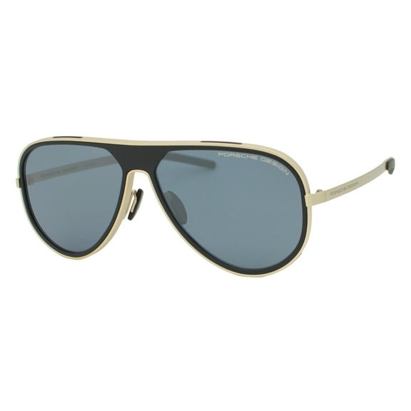 Porsche Design P 8684 B Matte Black Gold Gray Lens Men’s Sunglasses 62-13-145