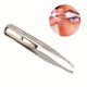 thumbnail image 2 of Portable Stainless Steel Smart Design Eyebrow Hair Remove Tweezer With LED Light Makeup Tool, 2 of 4