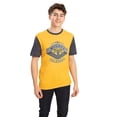 thumbnail image 4 of Augusta Sportswear Men's Gameday Vintage Ringer Tee, Scarlet Heather/Carbon Heather, 3X-Large, 4 of 7