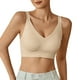thumbnail image 1 of Sujetador sin aros para yoga y dormir con hebilla frontal y bordes de encaje para mujer - Nailon/spandex, 1 of 7