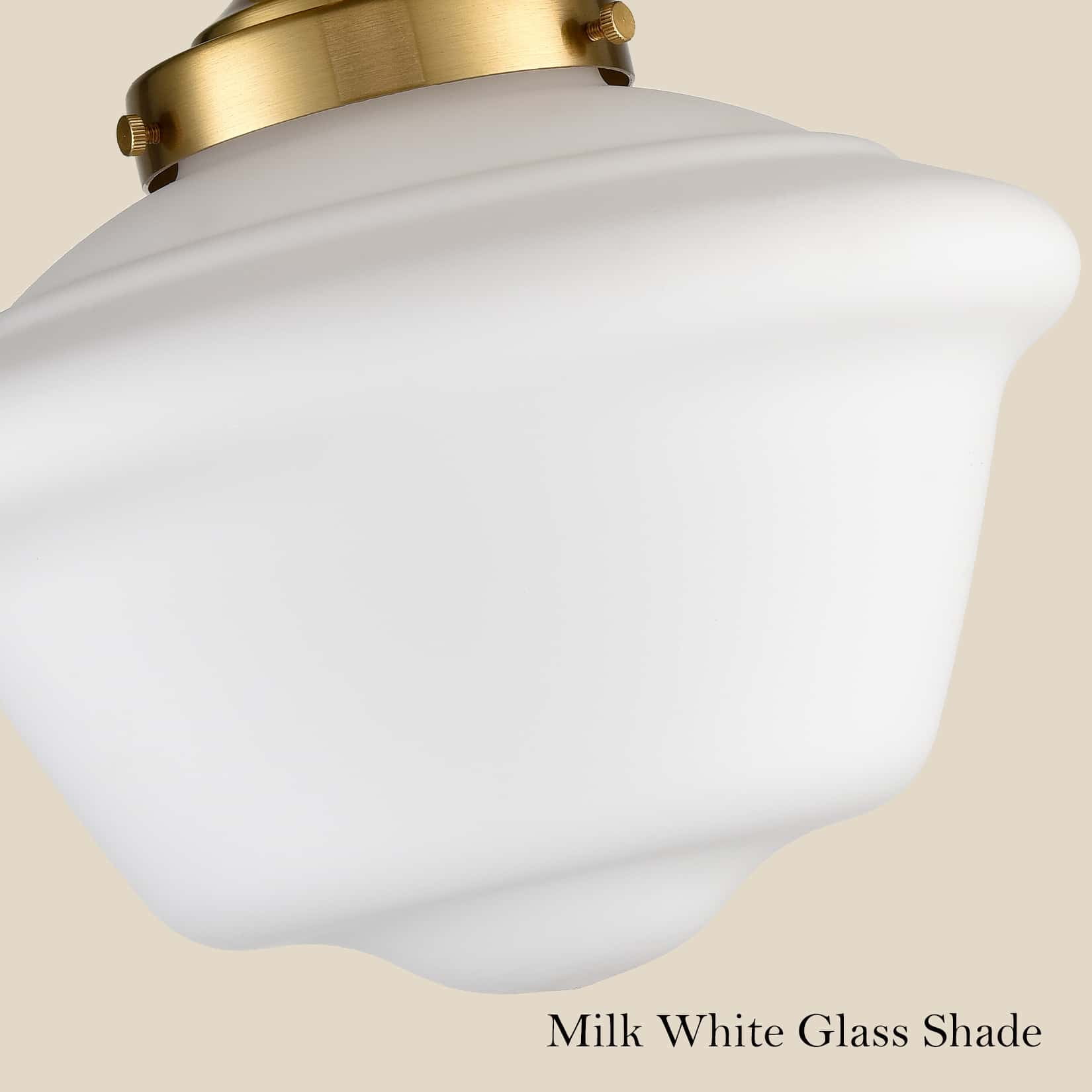 Gold Semi Flush Mount Ceiling Light Modern Schoolhouse Ceiling Light Fixture