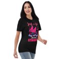 thumbnail image 5 of Girls love Ocean Animals Novelty Fish Lovers T-Shirt (Black, S), 5 of 6