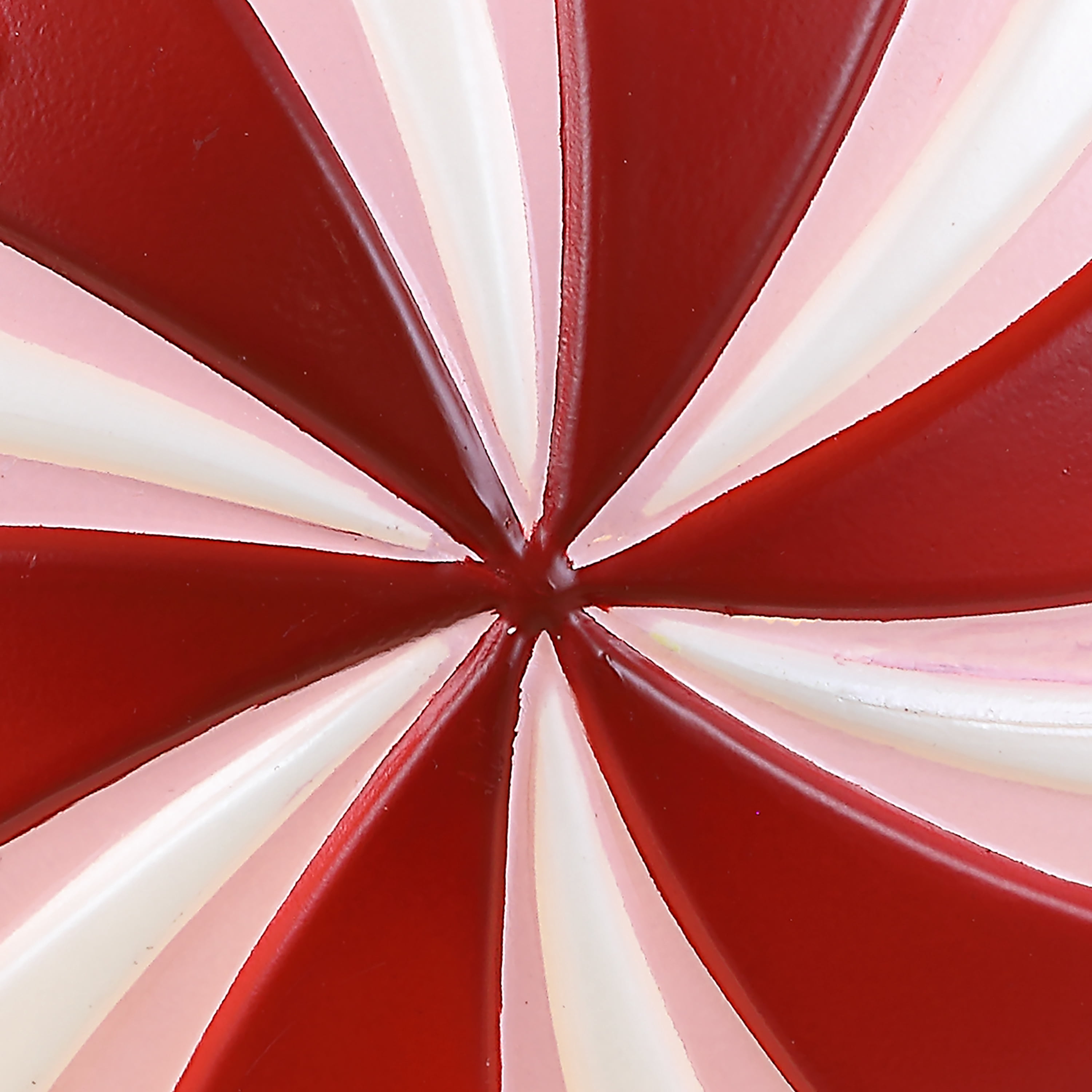 Mr. Christmas 12" Blow Mold Peppermint Candy Bowl, Red