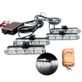 thumbnail image 2 of Luces Estroboscópicas De Emergencia Led Luces de baliza de advertencia de alta intensidad para camiones de 12 V, automóviles, SUV, ATV (blanco) Tmvgtek Accesorios para autos y motos, 2 of 9