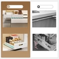 thumbnail image 3 of BeesClover Pull Out Cabinet Organizer, Pull Out Cabinet Organizer Fixed With Adhesive Film, Heavy Duty Slide Out Drawers For Kitchen, 3 of 7