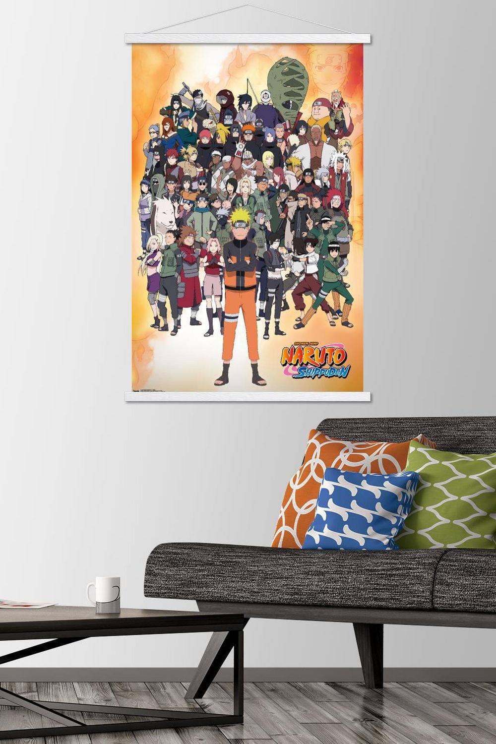 Naruto Shippuden - Group Wall Poster, 22.375" x 34"