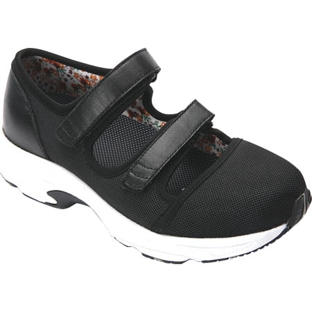 

Women s Drew Solo Athletic Shoe Black Leather/Sport Mesh 7.5 N