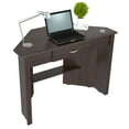 Inval ESCAPADE Espresso Wengue Corner Writing Desk