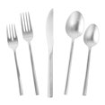 thumbnail image 1 of Fortessa Arezzo 18/10 Stainless Steel Flatware, 20 Piece Place Setting, Service for 4, Polished Stainless - 5PPS-165-20PC, 1 of 5