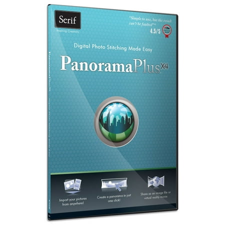 Serif PanoramaPlus X4 for Windows PC- XSDP -PNPX4USREOEM - The Serif PanoramaPlus X4 is the powerful, easy-to-use photo stitching software that lets you create and share stunning panoramic (Best Way To Share Photos And Videos)