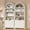 Antique White, variant on 81" Tall Arched Cabinets Set of 2, 6-Tier Bookcase with Storage, Kitchen Pantry Storage Cabinet, Bookshelf with 2 Doors for Living Room, Kitchen, Home Office, Brown