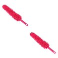 thumbnail image 4 of ZheElen Soft Microfiber Clean Anti Static Turkey Feather Duster Cleaner Brush For Home red 2Set, 4 of 6