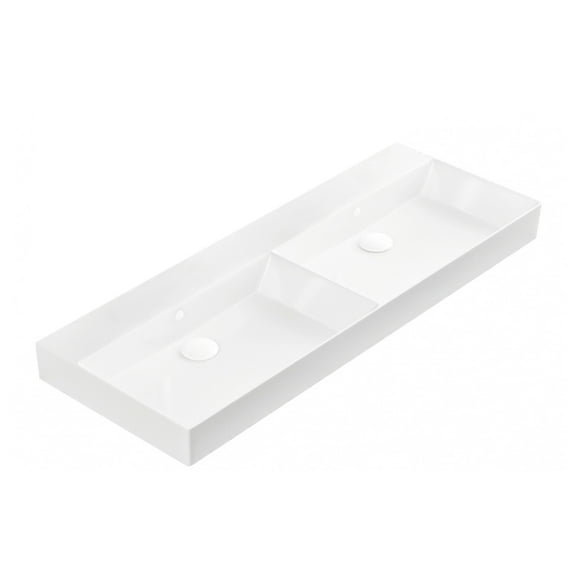 Ws Bath Collections Energy 120.00 Energy 47-3/16" Rectangular Ceramic Vessel Or Wall