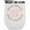 White, variant on Half Coffee Half Teacher with Apple & Travel Cup Art Merch Gift, White 12oz Wine Tumbler