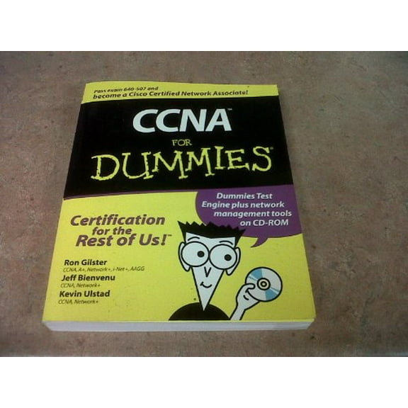 Pre-Owned CCNA for Dummies [With CDROM] (Paperback) 0764506900 9780764506901