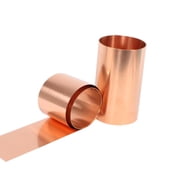 Bothyi 5xCopper Sheet 1M Metal Foil Plate for Electricity Contractors Coppersmith 0.1mm