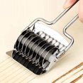thumbnail image 3 of Leylor Dough Cutter Noodle-2pcs Dough Noodle Bread Pie Cake Pastry Lattice Roller Bake Cutter Kitchen Baking Tool, 3 of 8