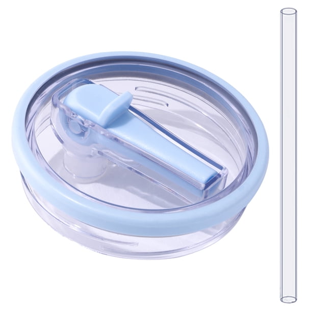 Tapas A Prueba Polvo Tapa Pajita Reutilizable Derrames para 40oz