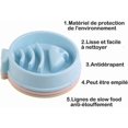 thumbnail image 4 of Slow Feeding Bowl For Dogs, Anti-bullying Bowl For Small And Medium Sized Dogs And Cats - Fishbone, 4 of 4