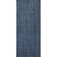thumbnail image 6 of nuLOOM Rigo Hand Woven Farmhouse Jute Runner Rug, 2' 6" x 10', Navy, 6 of 15