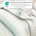 thumbnail image 5 of Great Bay Home Reversible Stripe Coastal Cotton Twin / Twin XL Quilt Set, 5 of 6