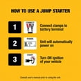 thumbnail image 2 of DEWALT 1600 Peak Amp Li-Po Battery Jump Power Starter, Portable Car Charger Set, 2 of 8