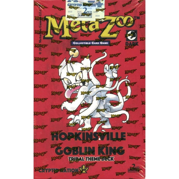 MetaZoo Cryptid Nation Base Set Hopkinsville Goblin King Release Event Box (2nd Edition)