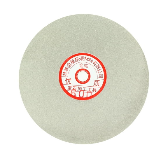 6-inch Grit 600 Diamond Coated Flat Lap Wheel Grinding Sanding Polishing Disc