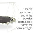 thumbnail image 3 of Plum Play Latitude 14-Foot Trampoline, with Safety Enclosure, Black/White, 3 of 14