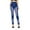 Dark Blue, variant on ZZwxWA Skinny Jeans for Women High Waist Stretchy Classic Slimming Jeggings Trendy Casual Versatile Work Denim Pants
