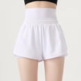 thumbnail image 3 of Shorts deportivos 2 en 1 para mujer Hollow Out Quick Dry, 3 of 7