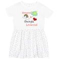 thumbnail image 3 of Inktastic Someone in Georgia Loves Me Girls Toddler Dress, 3 of 5