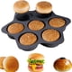 thumbnail image 4 of Molde para pan de repostería con agujeros redondos, las herramientas para hornear no se pegan a la bandeja para hornear, molde de silicona para hamburguesas, 4 of 4
