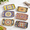 8 Inch, variant on 9 Inch Rectangular Serving Platters Set of 6, Bohemian Style Porcelain Plates