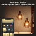 thumbnail image 4 of Bombillas inteligentes Philips Hue A19 LED de 9,5 W, paquete de 2, 4 of 7