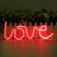 thumbnail image 3 of Neon Night Light, LED Neon Signs Night Light Love Neon Lights Neon Lights for Kids Bedroom Battery USB Operated, 3 of 4