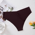 thumbnail image 4 of GDREDA Women's Underwear Women's Large Size Women's Underwear Pants Sticking Ding Pants Women's Menstrual High Flow Recovery Triangle Underwear Coffee,XL, 4 of 6