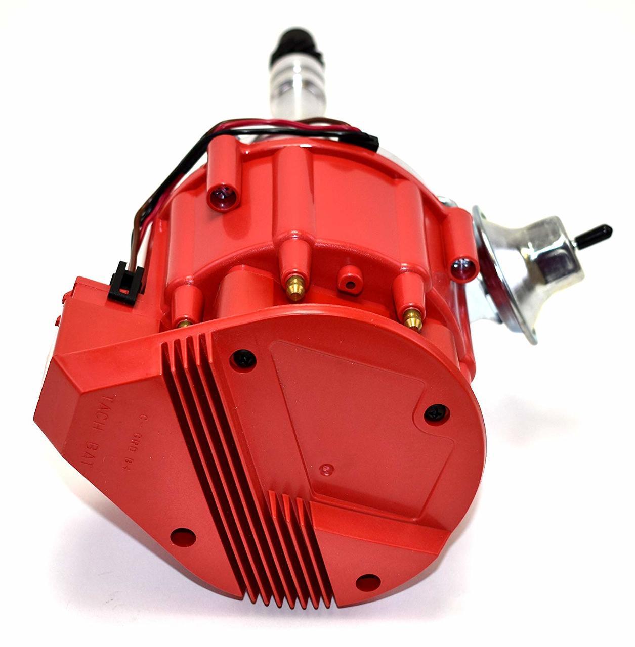 Speedmaster HEI Distributor 65K Coil For Chevy SBC 350 BBC 454 – Red Cap