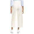 thumbnail image 2 of Sandro Women's Ecru Davis Striped Wide Leg Linen Blend Pant, 40, 2 of 2