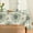 Green, variant on Rectangular Tablecloth 60×104 Inch, Seasonal Vintage Daisy Green Washable Table Cover for Party Picnic Dinner Decor