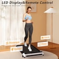 thumbnail image 3 of Walking Pad Under Desk Treadmill, 2.5 HP Motor, 0.6–3.8 MPH Speed, 0–5% Manual Incline, LED Display, Remote Control, 265 lb Capacity, Compact Portable Treadmill for Home Office, 3 of 8